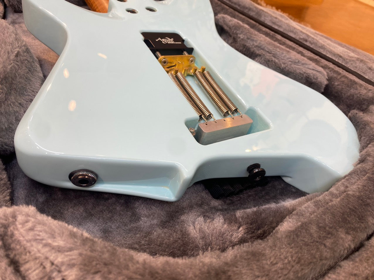 Đàn Guitar Điện Aguda Music Boy HH, Maple Fingerboard, Gloss White