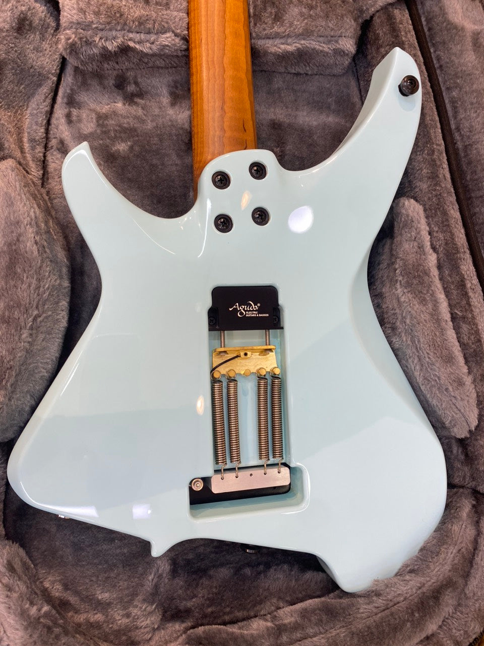 Đàn Guitar Điện Aguda Music Boy Pro HSS Maple Fingerboard Mint Green