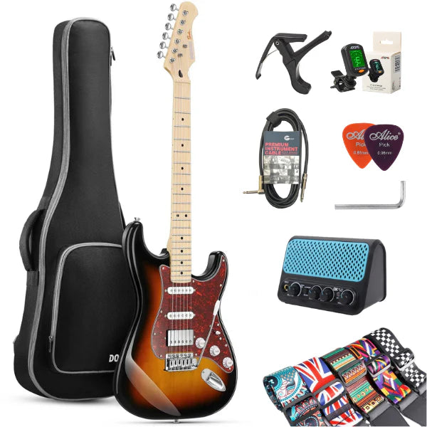 Đàn Guitar Điện Donner DST152 HSS Electric Guitar Combo