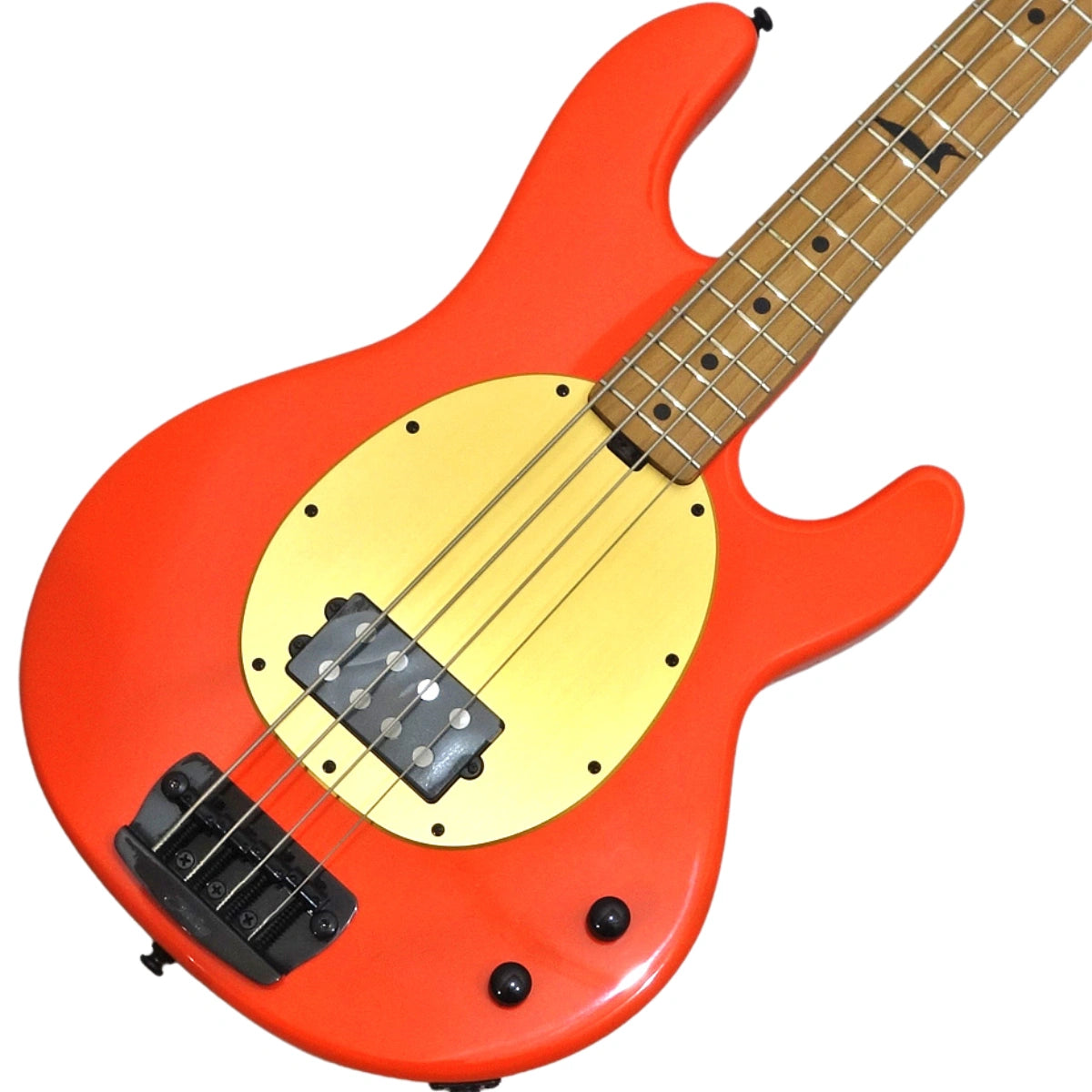Đàn Guitar Bass Sterling by Music Man Pete Wentz, Fiesta Red
