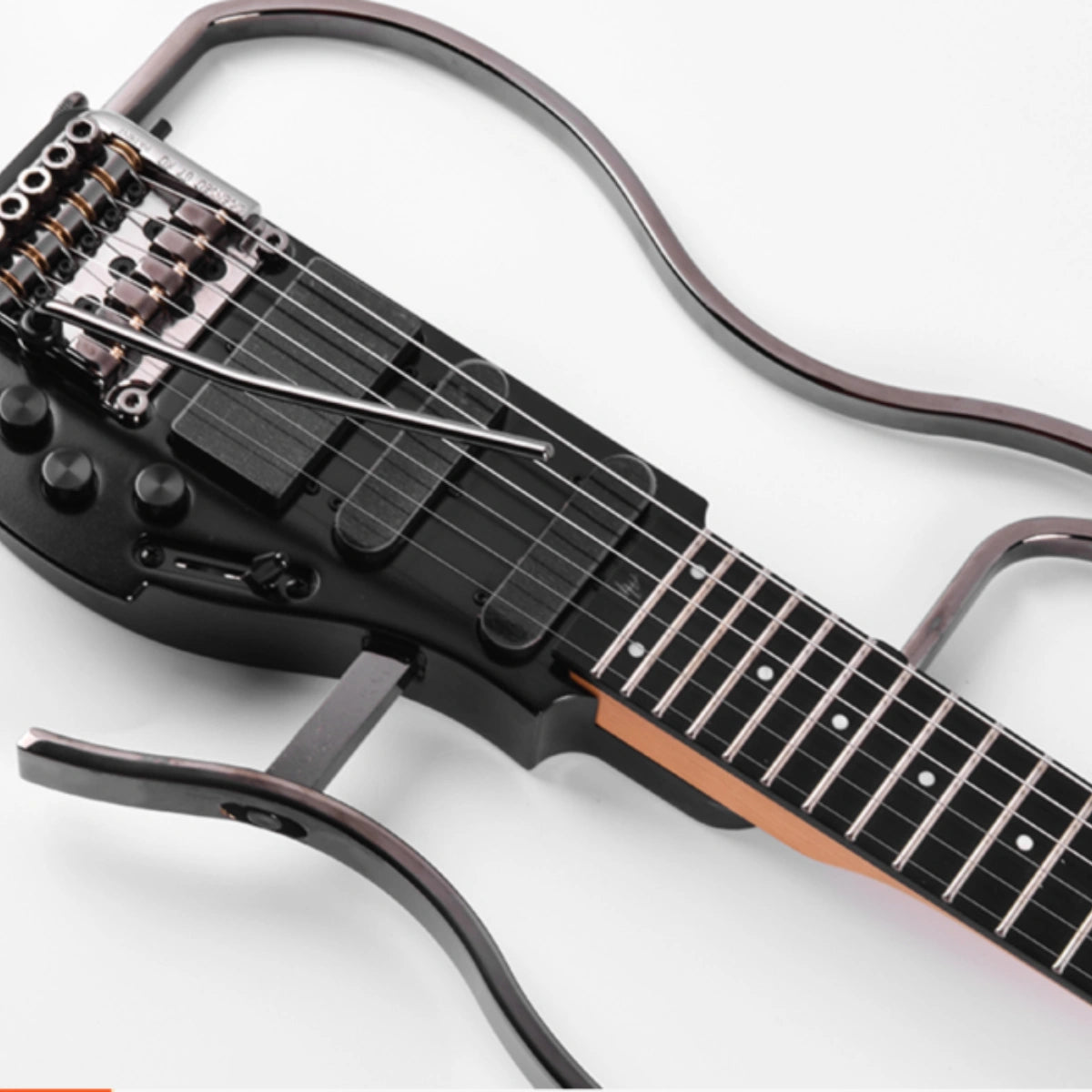 Đàn Guitar Điện Alp ALP AD-80 Headless Electric Guitar Satin Black
