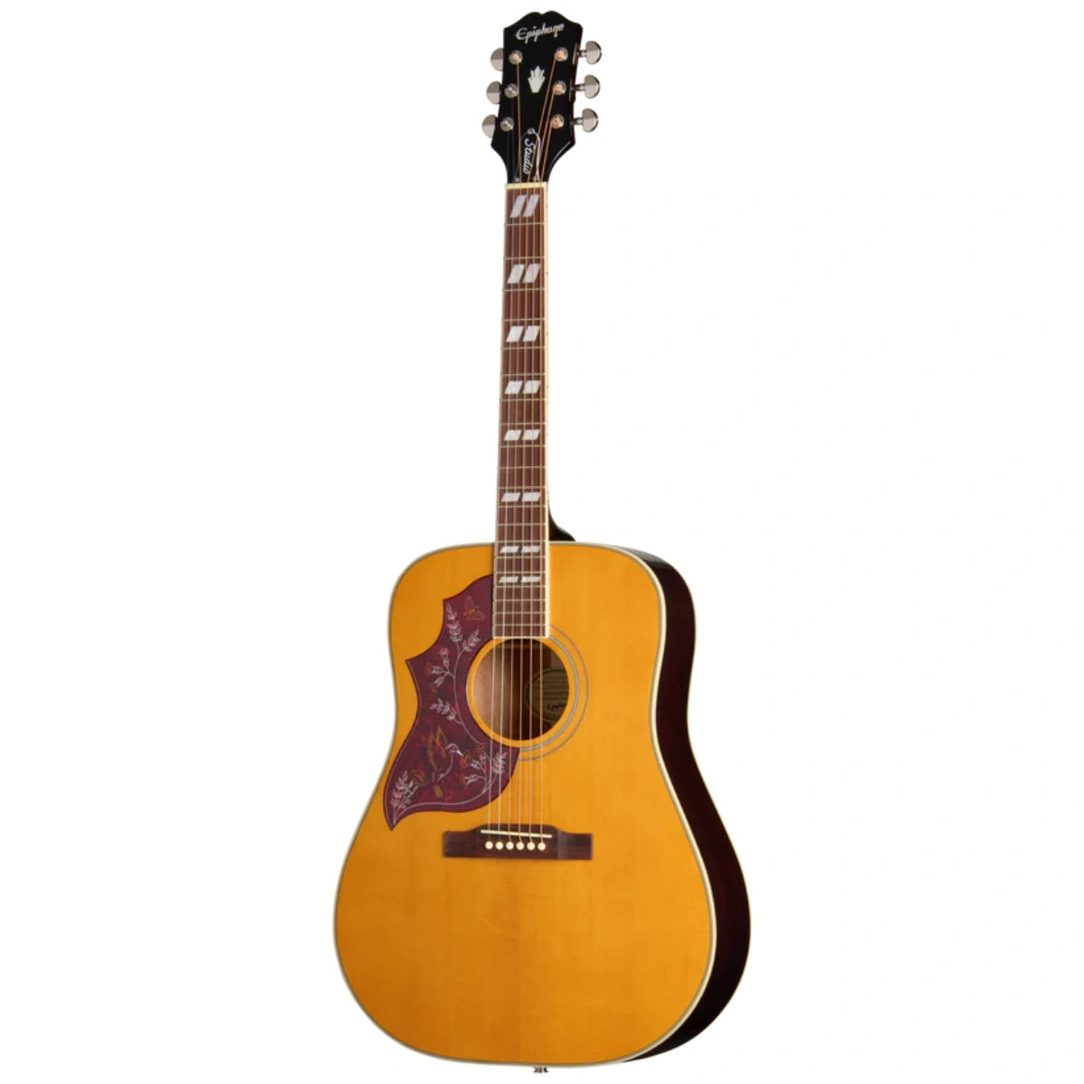 Đàn Guitar Acoustic Epiphone Hummingbird Studio Antique Natural Left Handed 