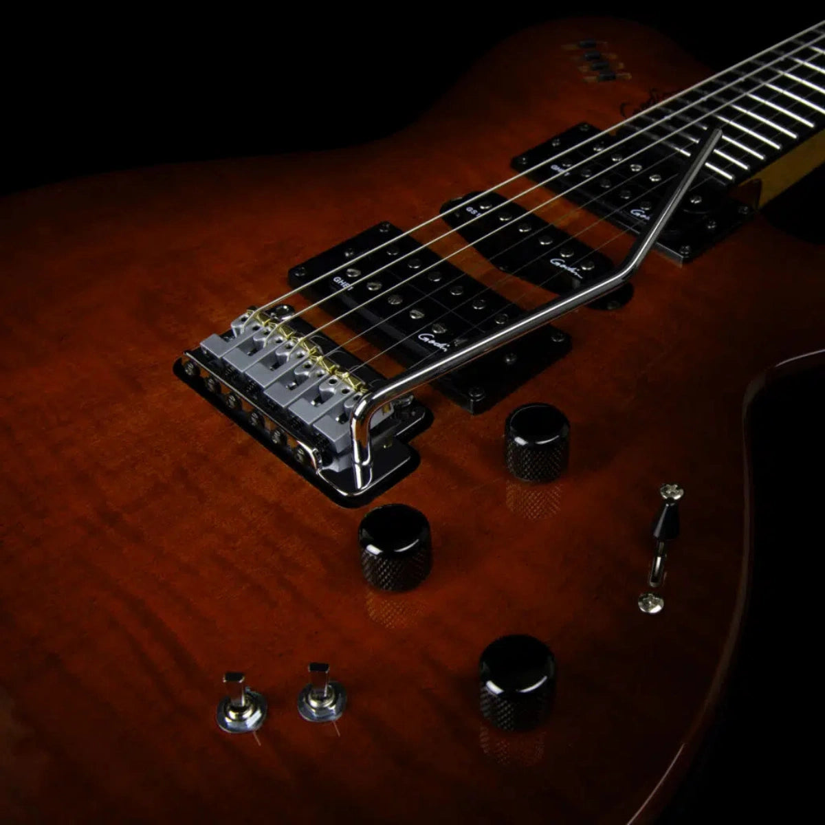 Đàn Guitar Điện Godin xtSA Lightburst Flame, Lightburst Flame