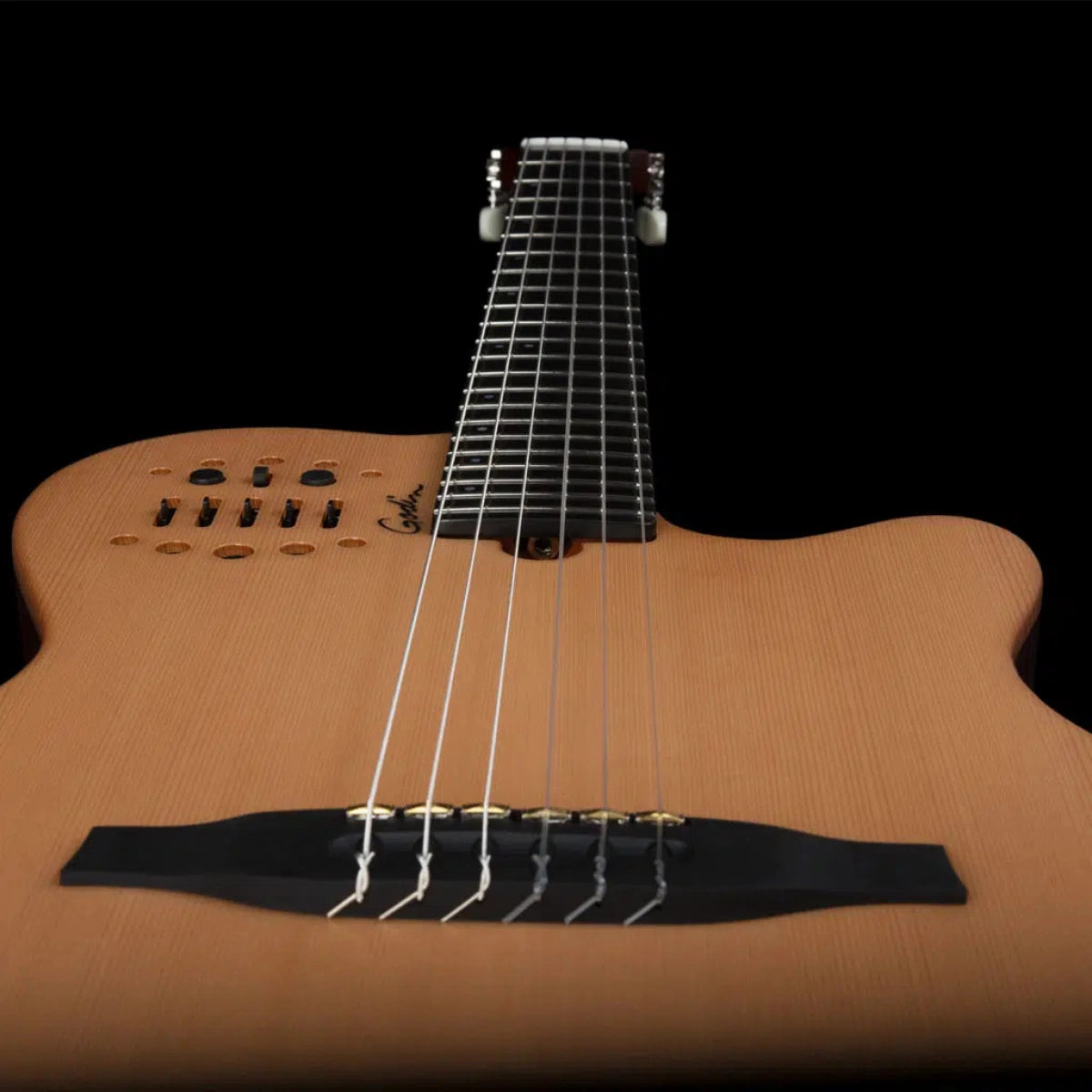 Đàn Guitar Điện Godin ACS Nylon Natural SG, Natural