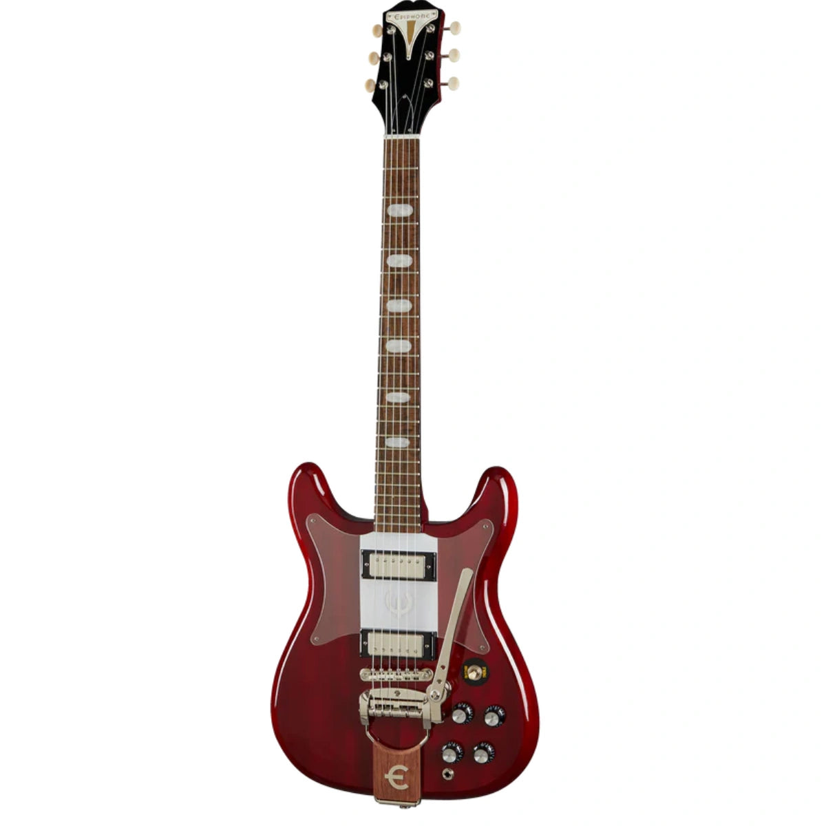 Đàn Guitar Điện Epiphone Crestwood Custom Tremotone, Cherry