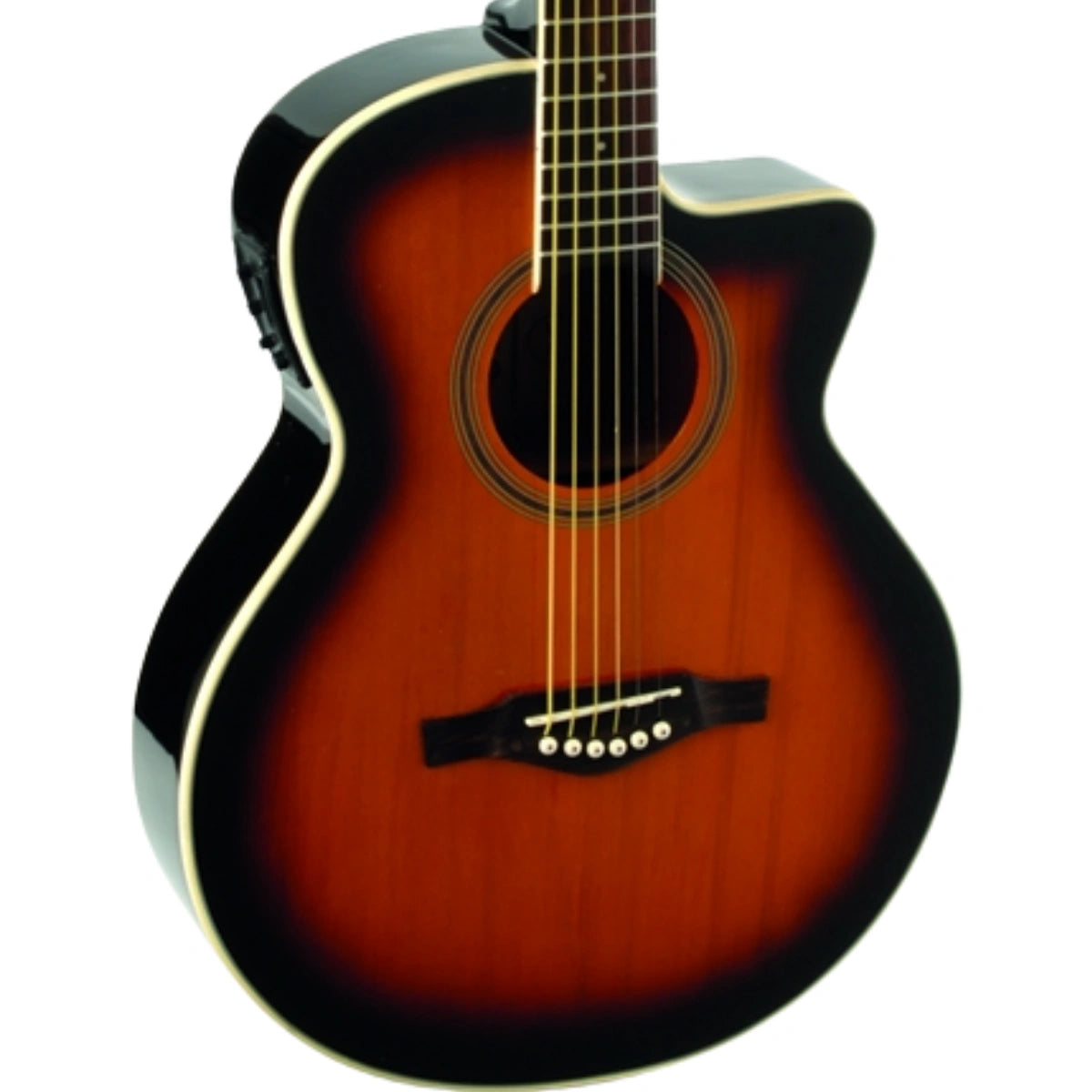 Đàn Guitar Acoustic Eko NXT 018 CW EQ, Brown Sunburst