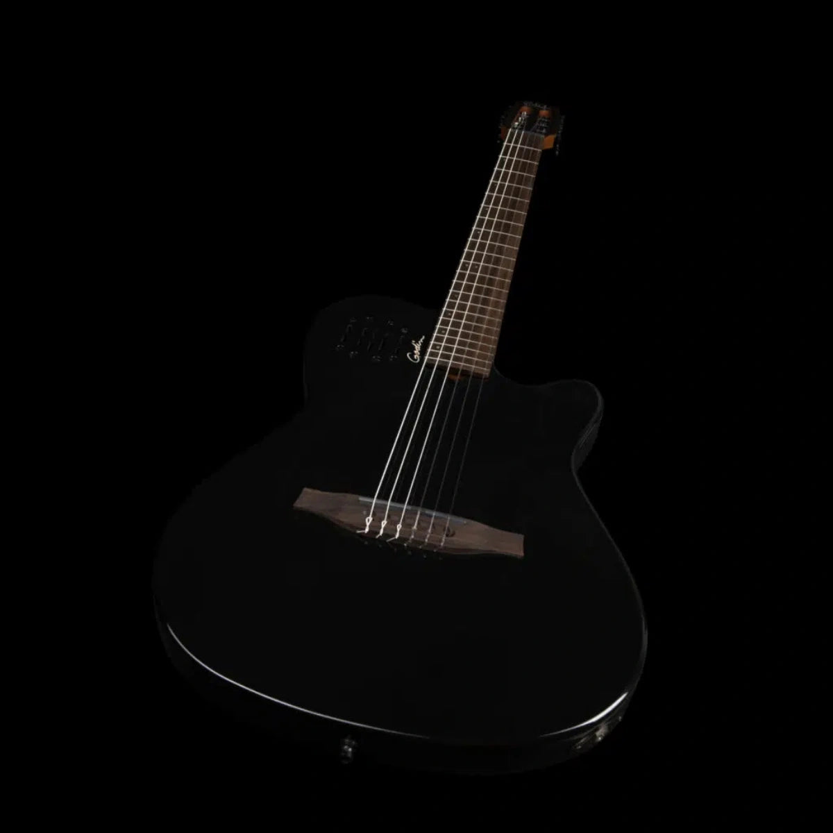 Đàn Guitar Điện Godin Multiac Mundial Onyx, Black