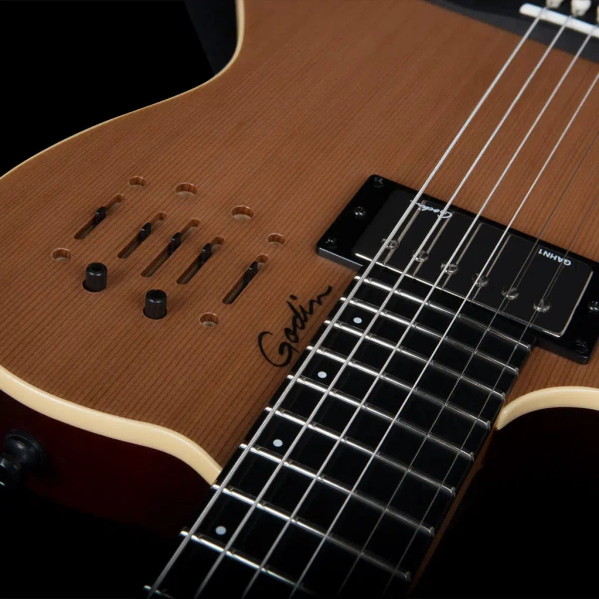 Đàn Guitar Điện Godin A6 ULTRA Natural SG Left-Handed Natural