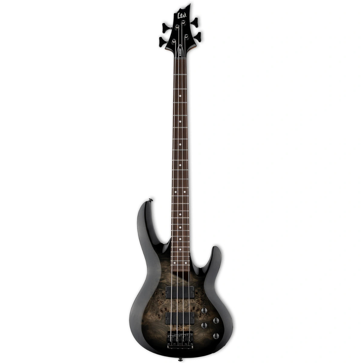 Đàn Guitar Điện ESP LTD B 204DX, Black Burst