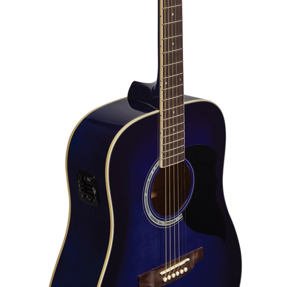 Đàn Guitar Acoustic Eko Ranger 6 EQ, Blue Sunburst