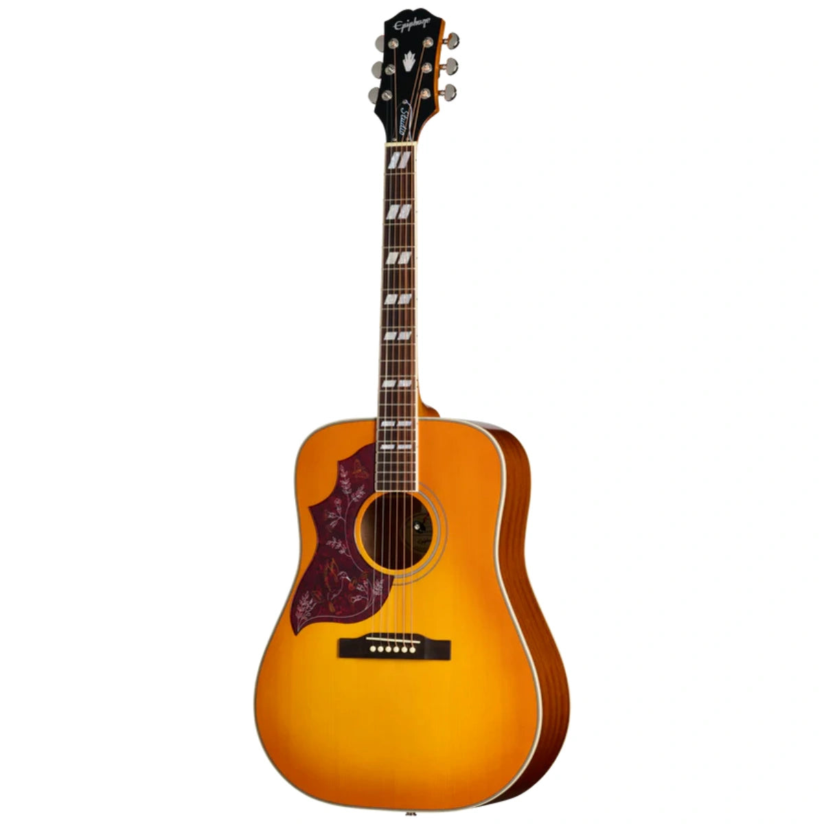 Đàn Guitar Acoustic Epiphone Hummingbird Studio Heritage Cherry Sunburst Left-Handed
