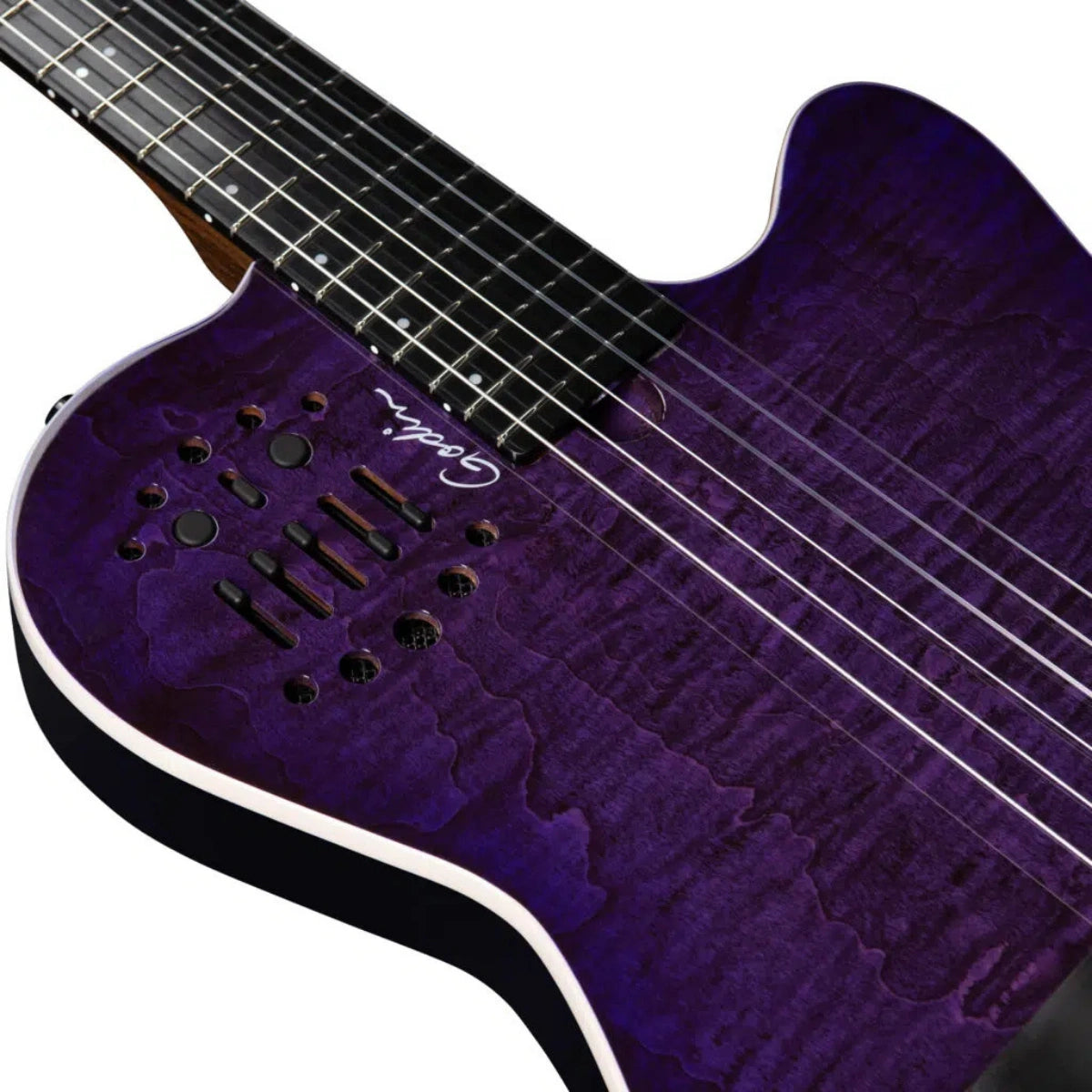 Đàn Guitar Điện Godin ACS Nylon Steve Stevens Signature 25th Anniversary, Purple