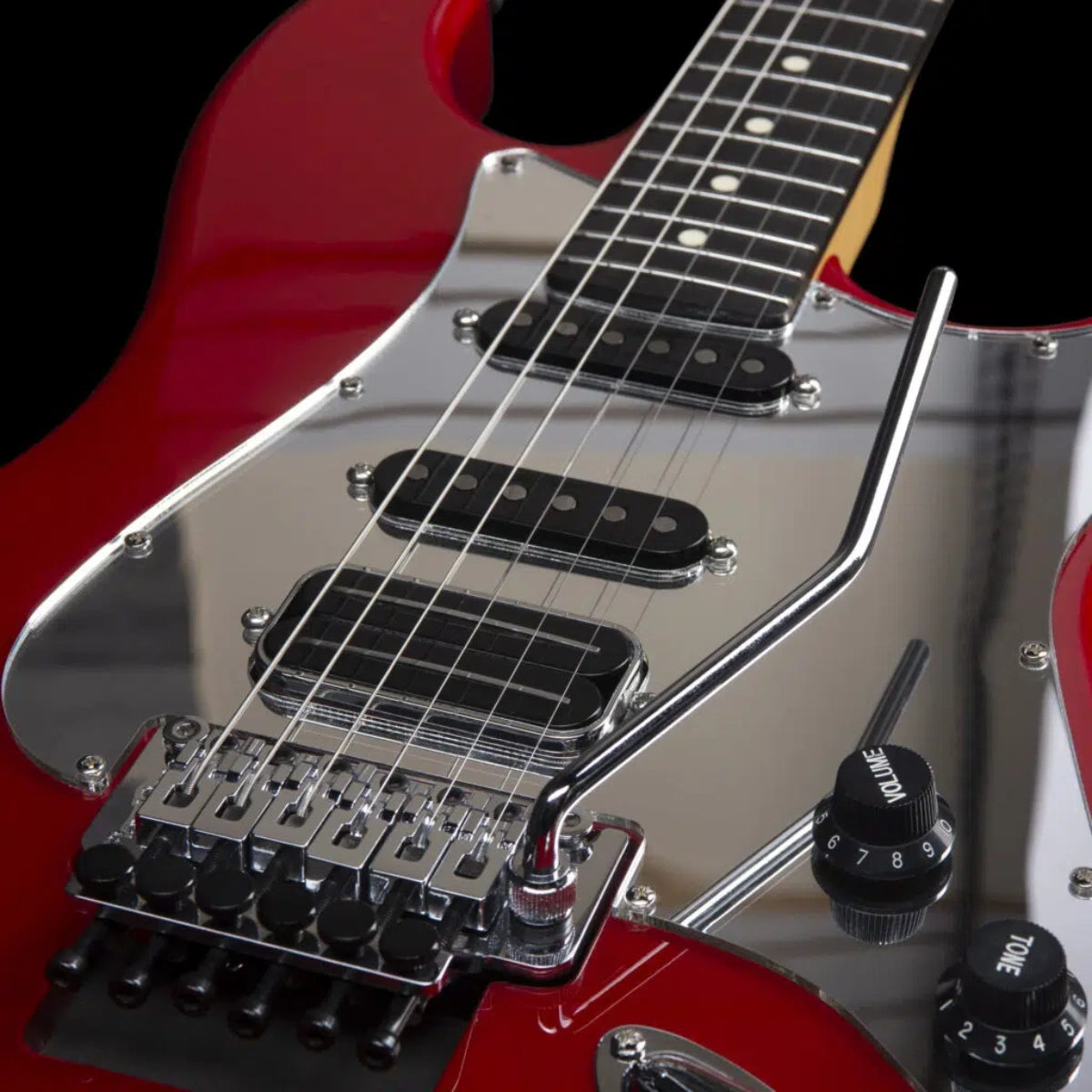 Đàn Guitar Điện Godin LERXST Grace Floyd, Rose Red