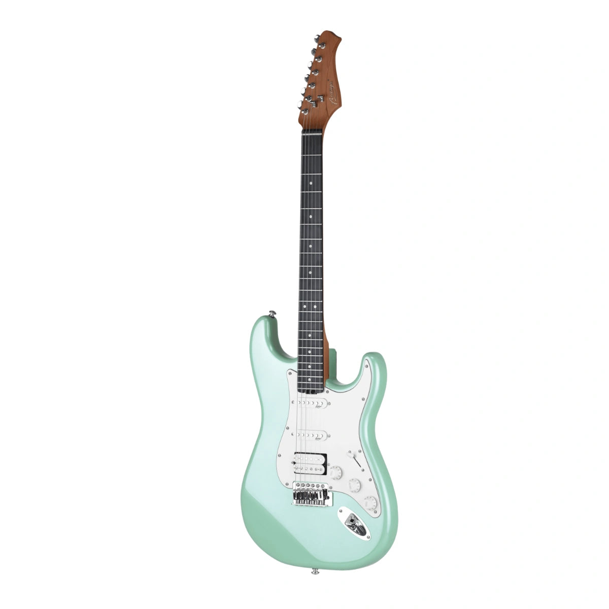 Đàn Guitar Điện Auriga STPRO Green