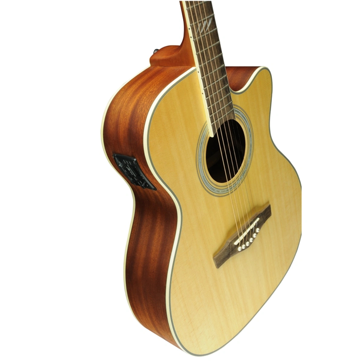 Đàn Guitar Acoustic Electric Eko TRI 018 CW EQ, Natural