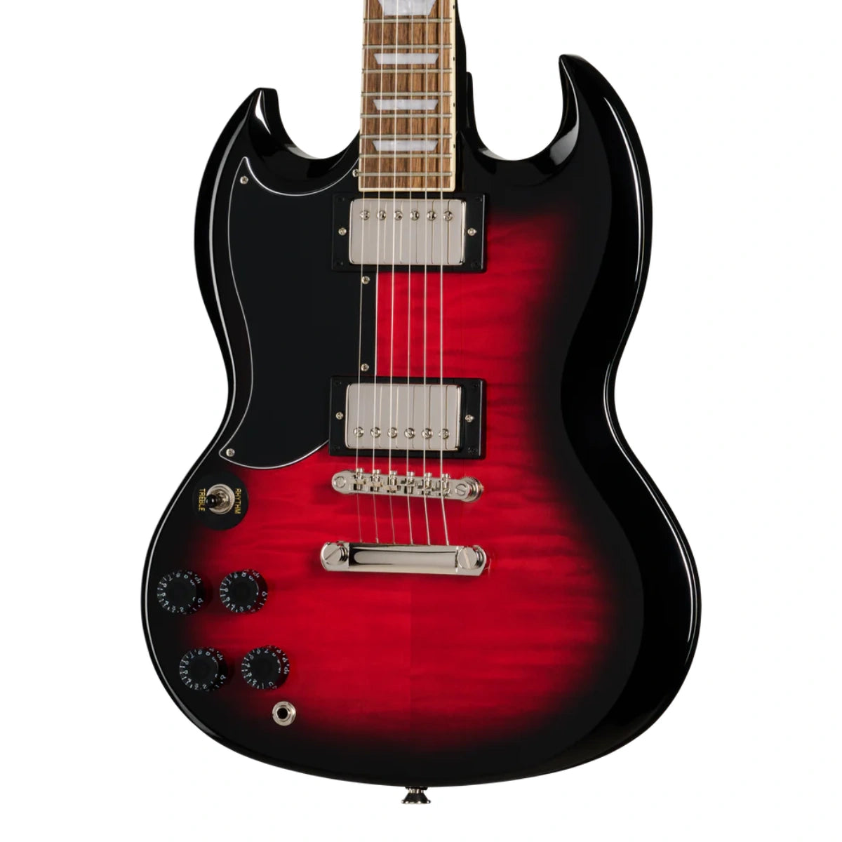 Đàn Guitar Điện Epiphone SG Tribute Plus Left Handed, Cherry Burst