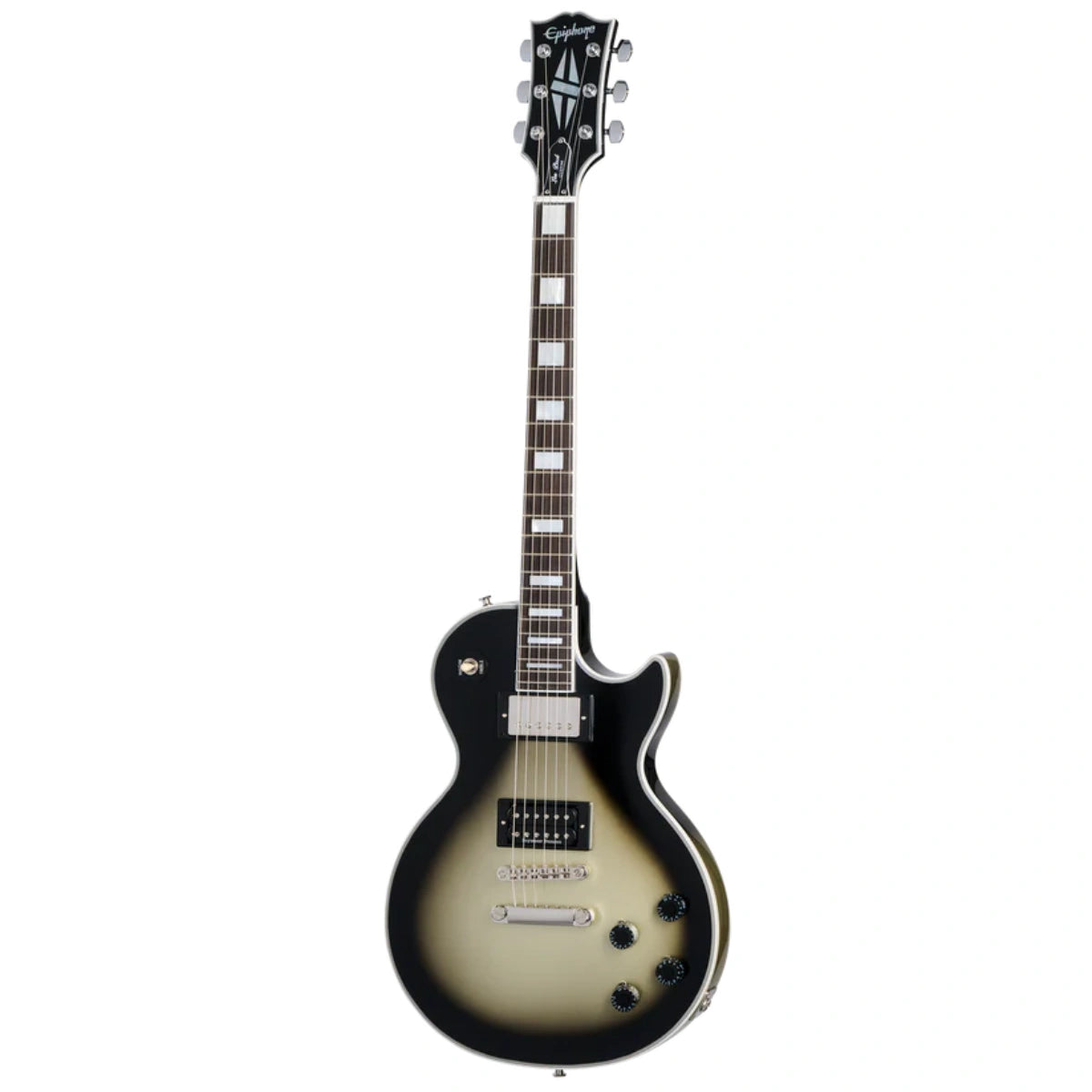 Đàn Guitar Điện Epiphone Adam Jones 1979 Les Paul Custom, Antique Silverburst