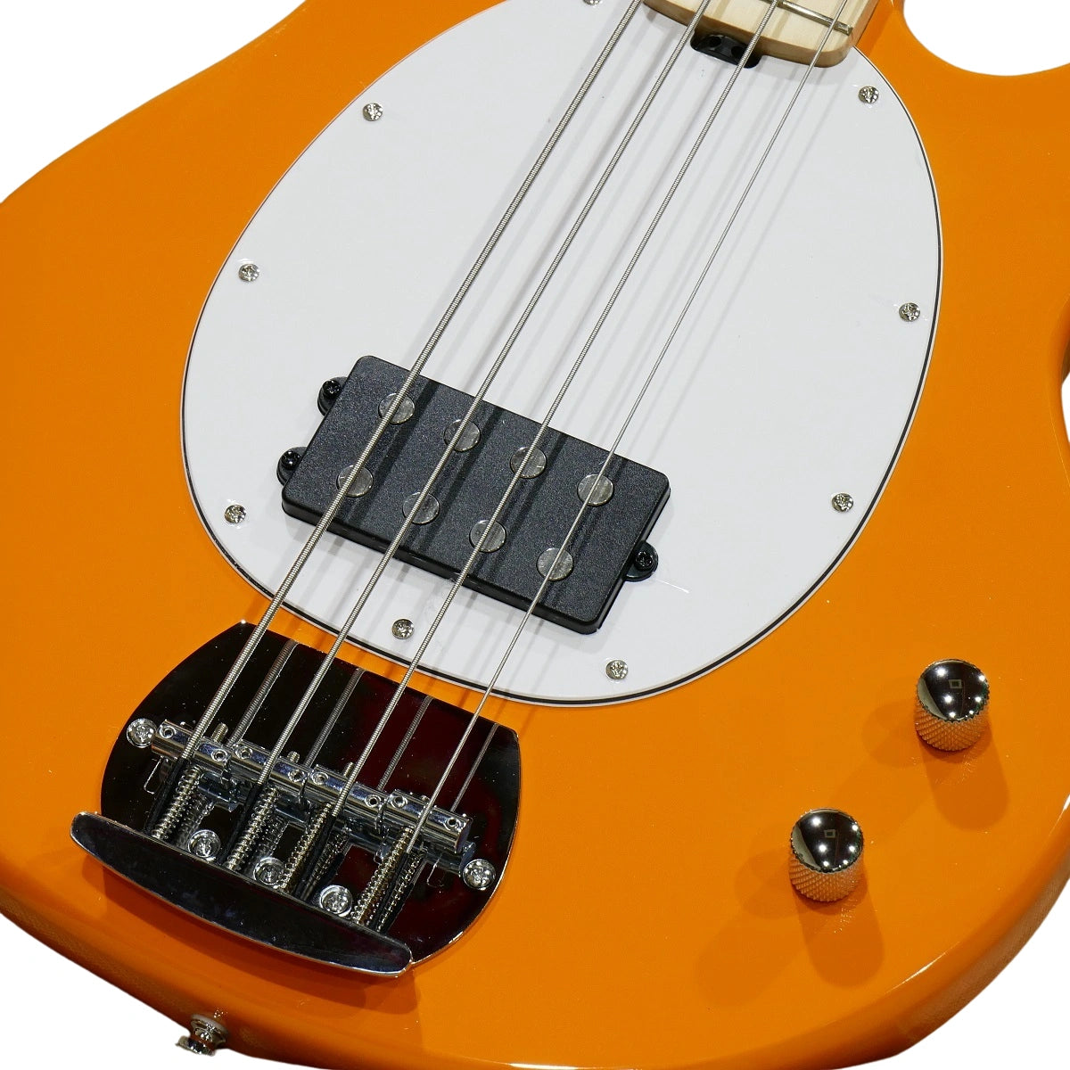 Đàn Guitar Bass Sterling by Music Man Intro Series StingRay, Sunrise Orange