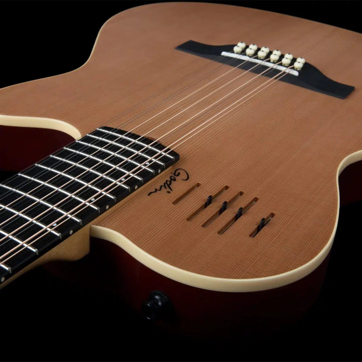 Đàn Guitar Điện Godin A12 Natural SG, Natural