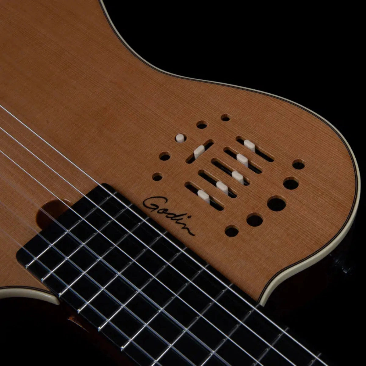 Đàn Guitar Điện Godin Multiac Grand Concert Deluxe, Natural