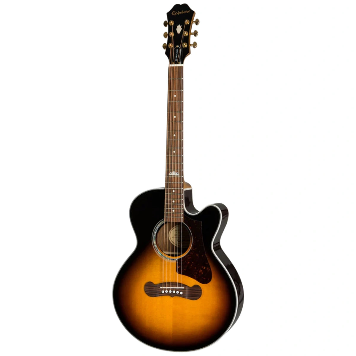 Đàn Guitar Acoustic Epiphone J 200 EC Studio Parlor Solid Top Fishman Presys II Vintage Sunburst