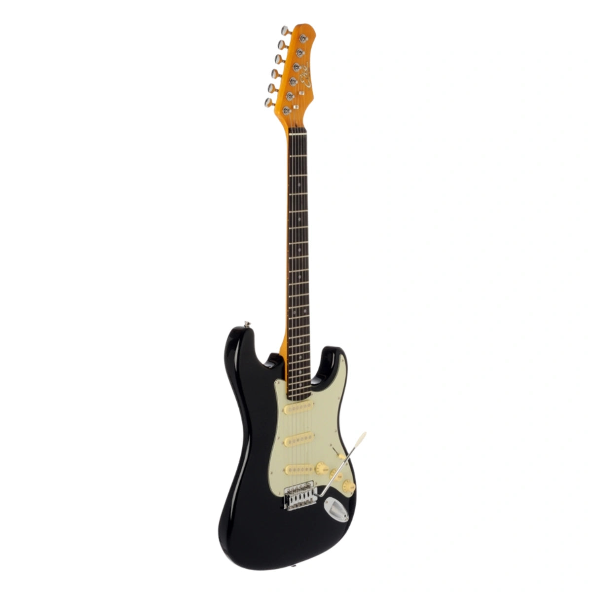 Đàn Guitar Điện Eko S 300V Vintage, Black