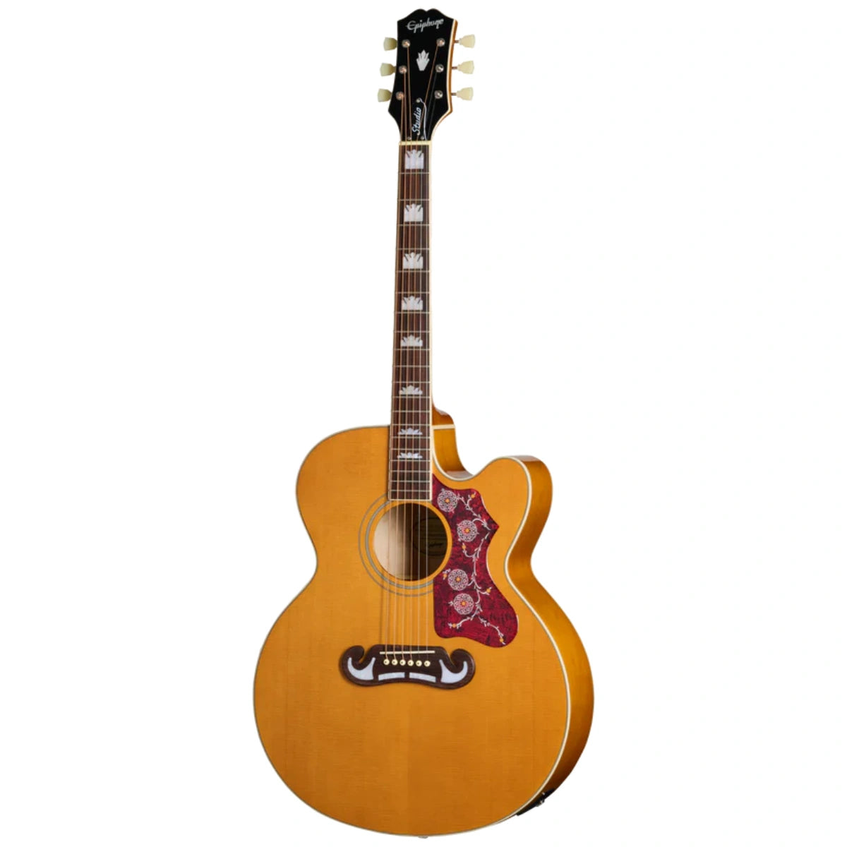  Đàn Guitar Acoustic Epiphone J 200 Studio EC Natural