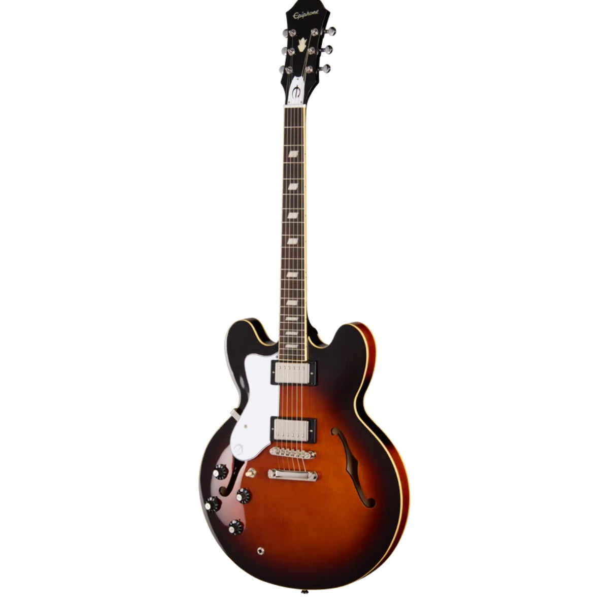 Đàn Guitar Điện Epiphone Bonehead Riviera Left Handed, Dark Tobacco Sunburst