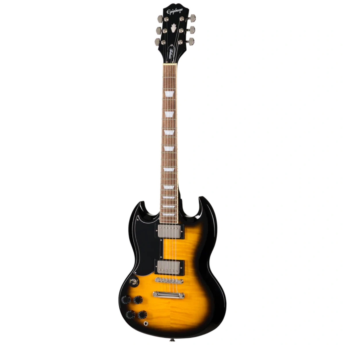 Đàn Guitar Điện Epiphone SG Tribute Plus Left Handed, Vintage Sunburst