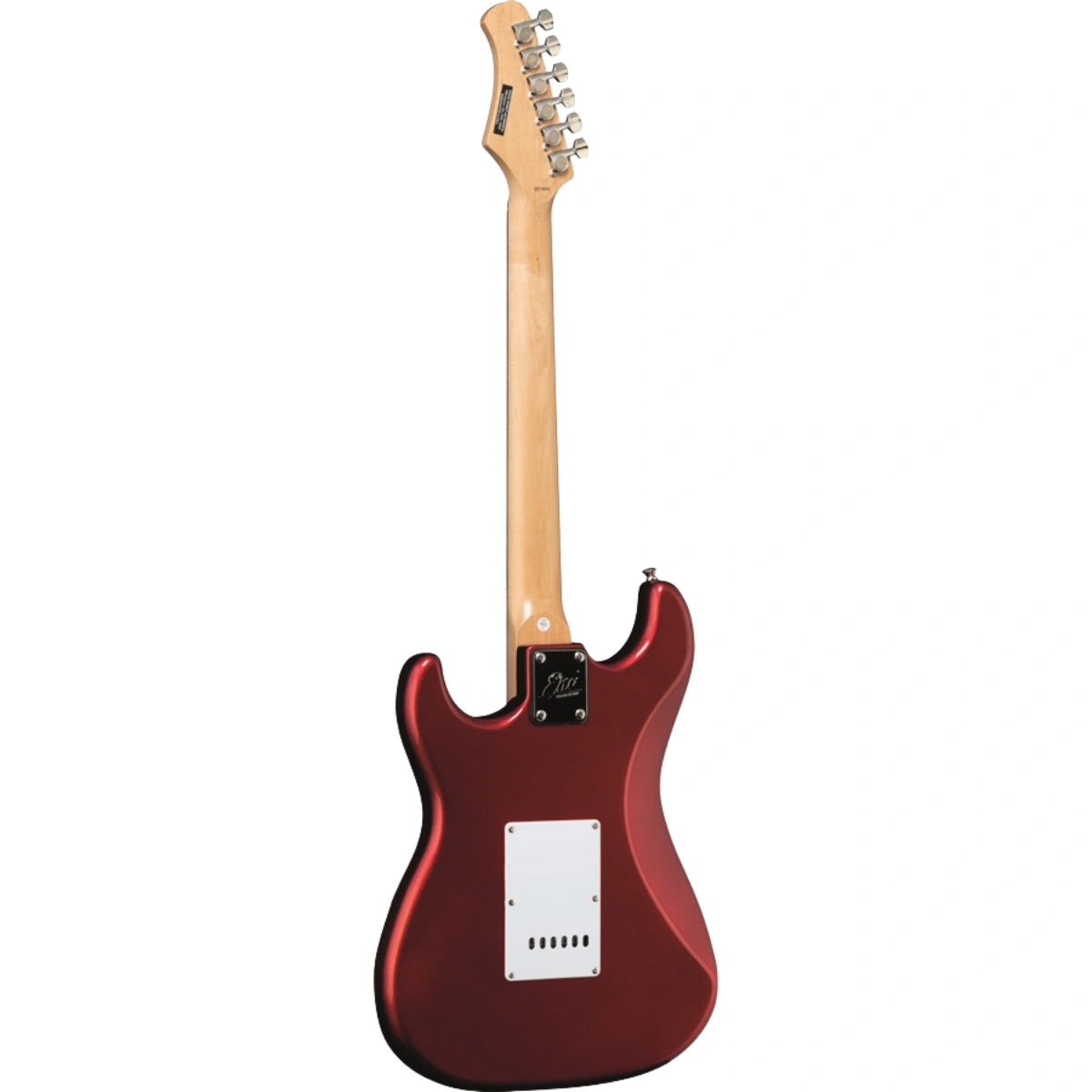 Đàn Guitar Điện Eko S-300, Chrome Red