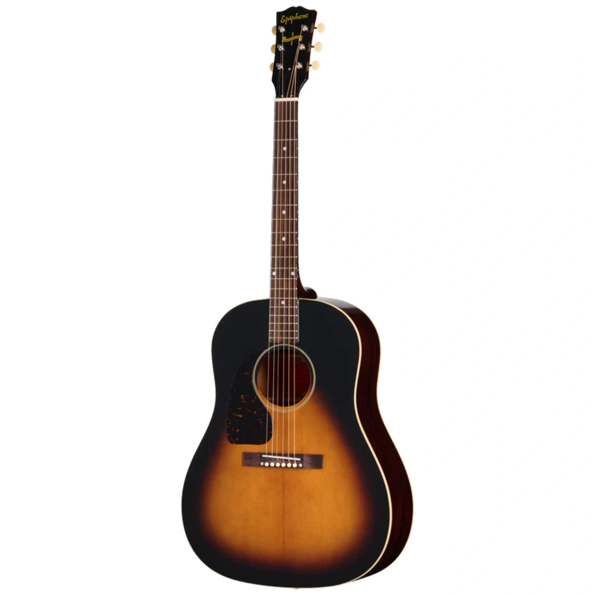  Đàn Guitar Acoustic Epiphone 1942 Banner J 45 Reissue Vintage Sunburst Left-Handed 