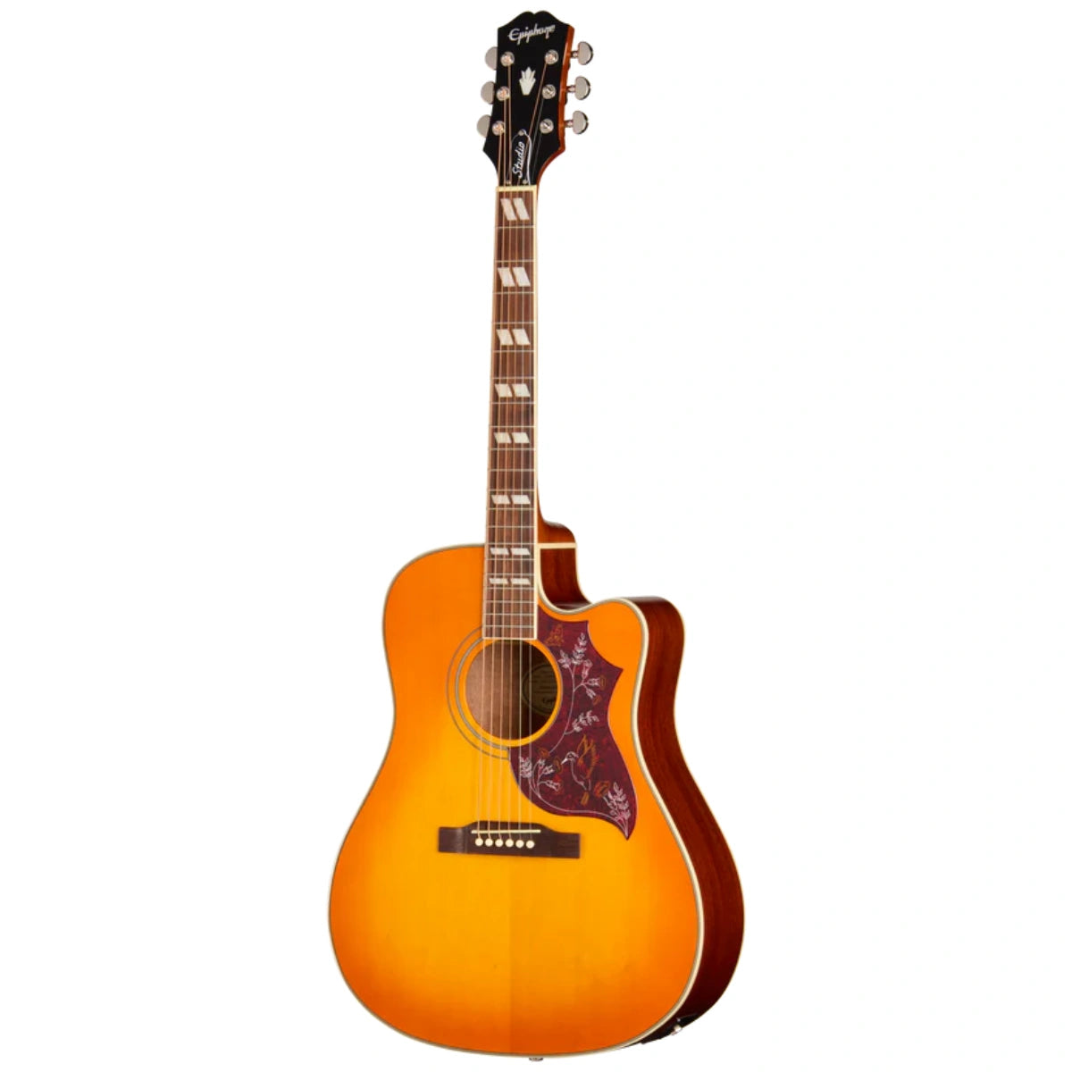 Đàn Guitar Acoustic Epiphone Hummingbird Studio EC Heritage Cherry Sunburst