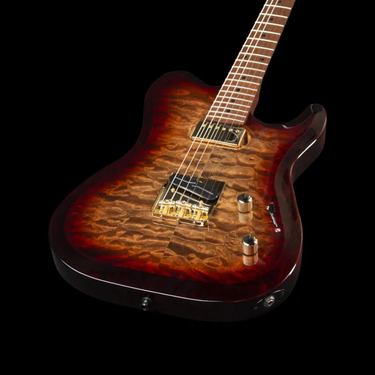 Đàn Guitar Điện Godin Artisan TC WhiskeyBurst MN, Whiskey Burst
