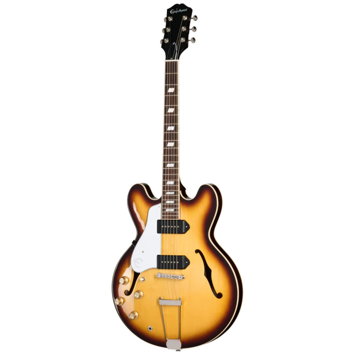 Đàn Guitar Điện Epiphone USA Casino Left Handed, Vintage Sunburst