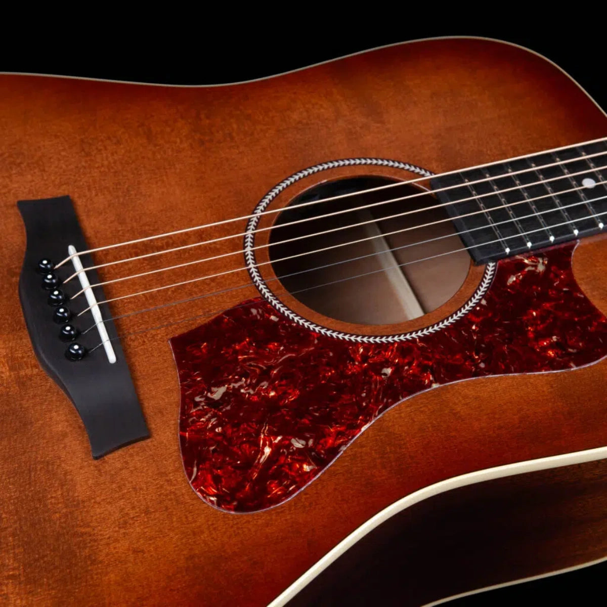 Đàn Guitar Acoustic Godin Century Maho Rustic Burst EQ Cognac Rustic