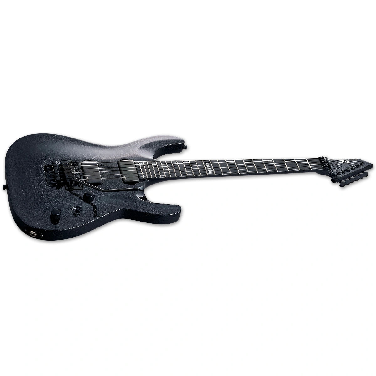 Đàn Guitar Điện ESP E II Horizon FR II, Gun Metallic Black