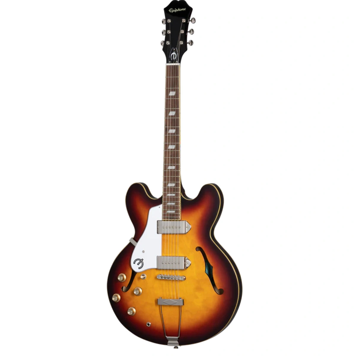Đàn Guitar Điện Epiphone Casino Left Handed, Vintage Sunburst