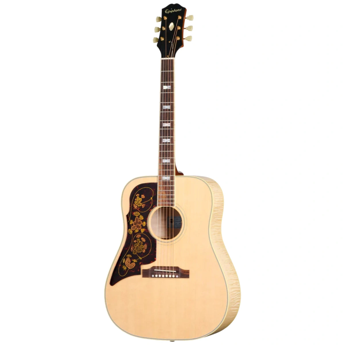 Đàn Guitar Acoustic Epiphone USA Frontier Left Handed Antique Natural