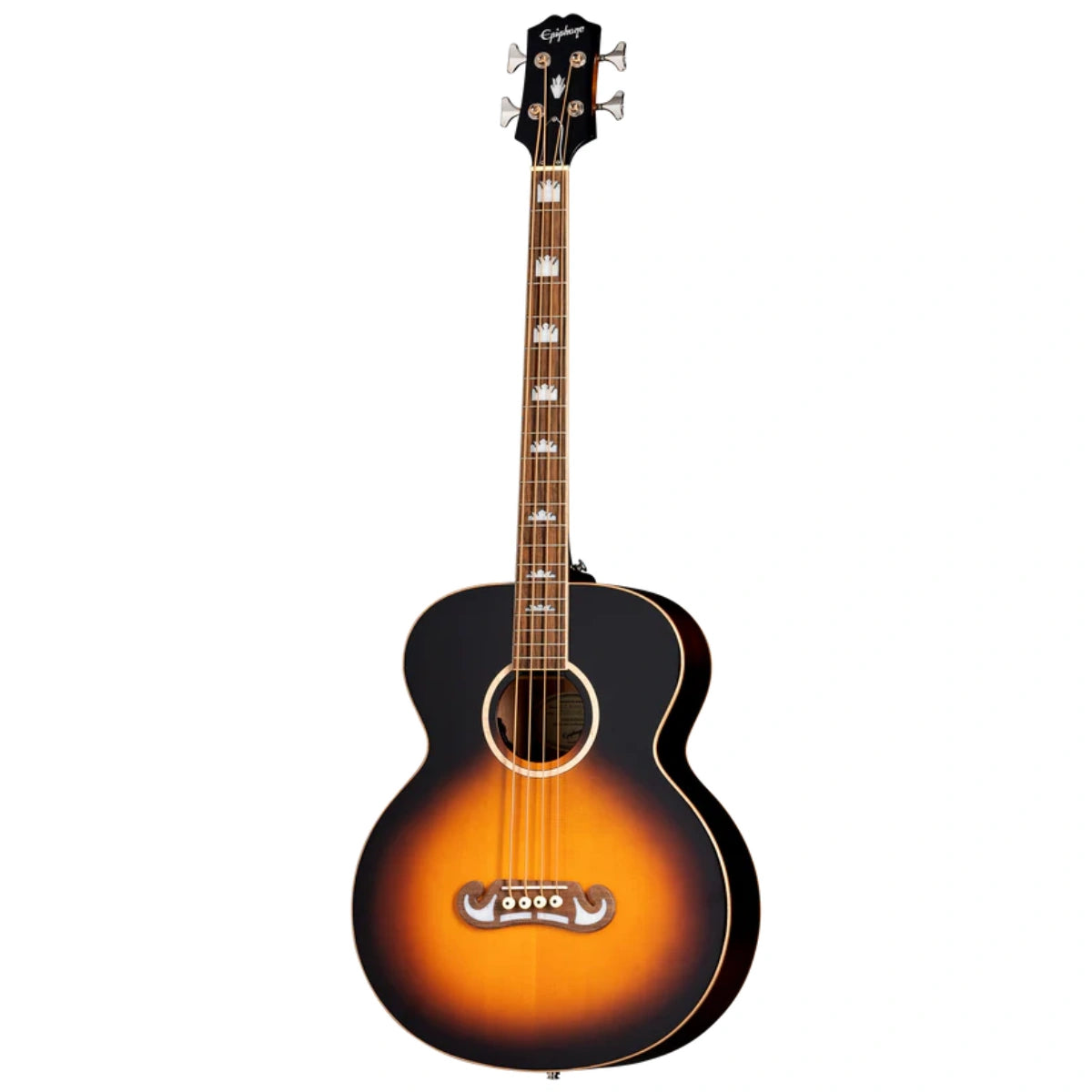 Đàn Bass Acoustic Epiphone El Capitan J 200 Studio Bass, Aged Vintage Sunburst