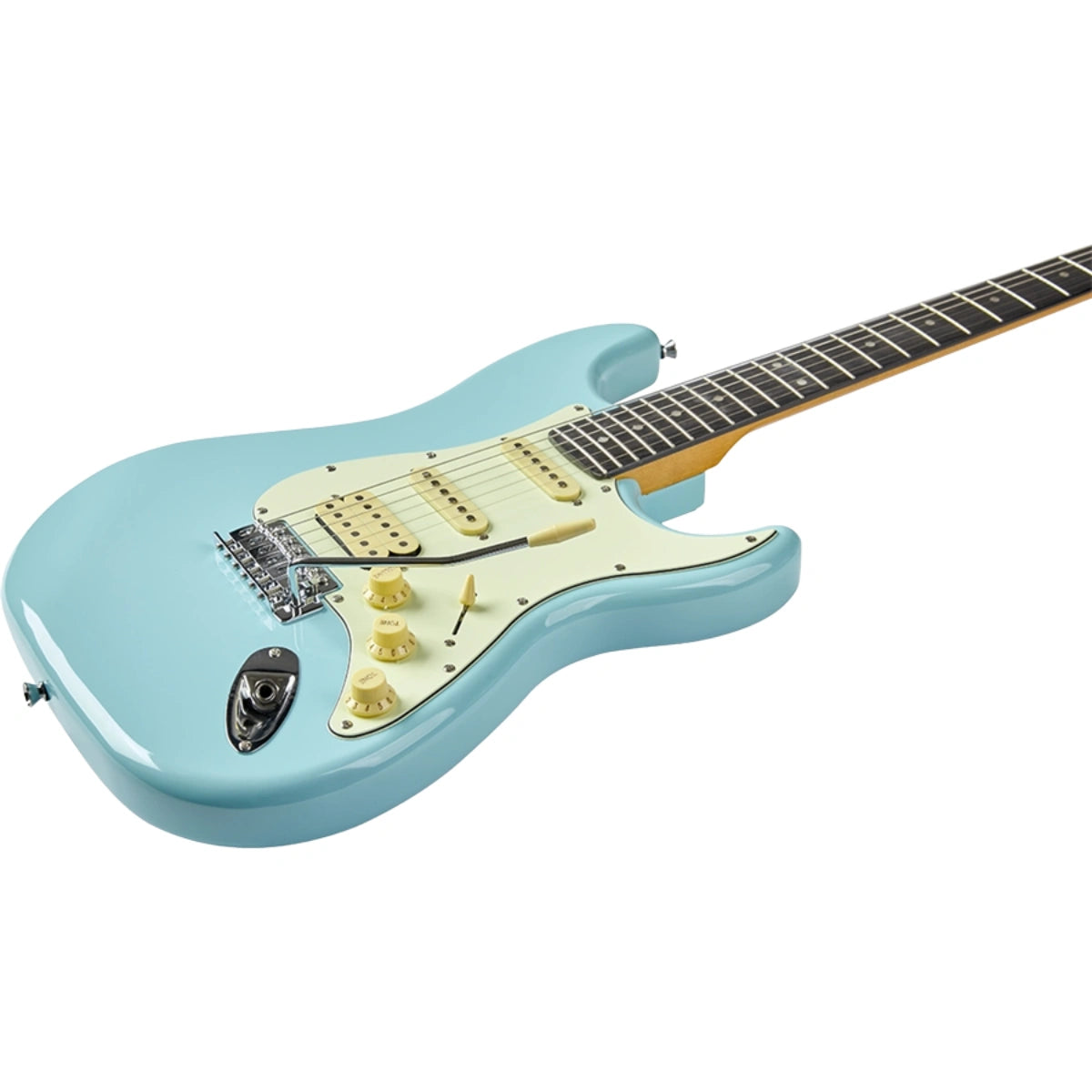 Đàn Guitar Điện Eko S 350V Vintage, Daphne Blue