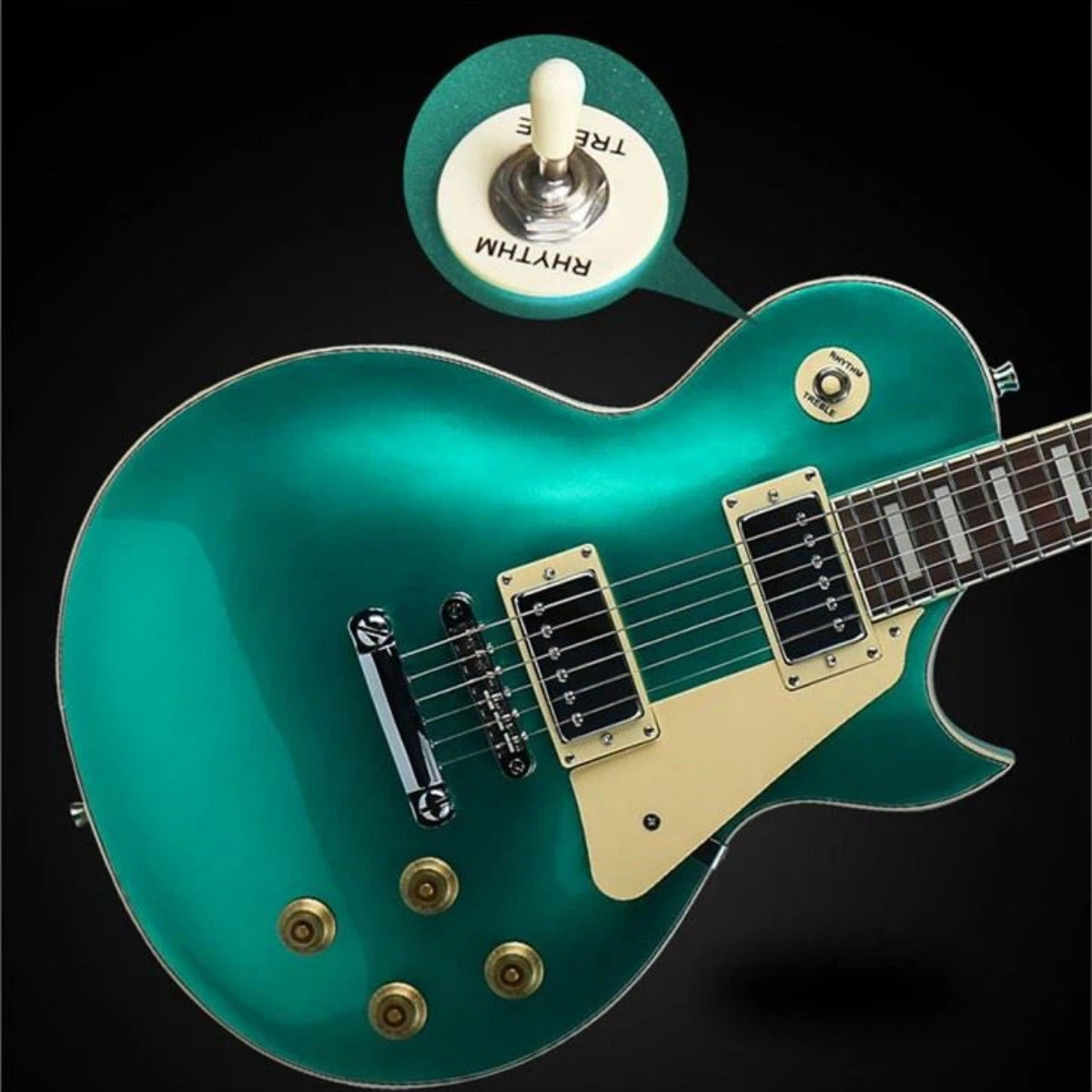 Đàn Guitar Điện Bullfighter Les Paul Standard DLP250 Green