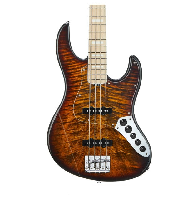 GrassRoots G-AMAZE-FM-TBSB Electric Guitar, Tobacco Sunburst

