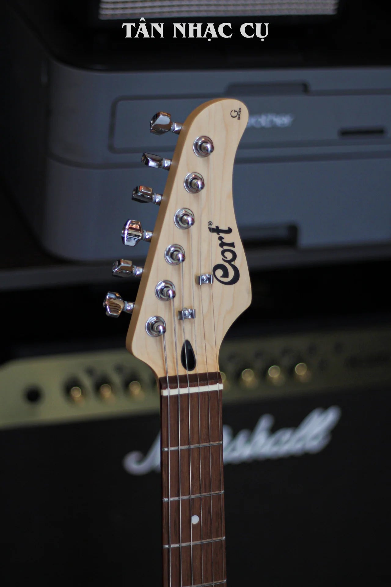 Đàn Guitar Điện Cort G110 HSS Electric Guitar, Sky Blue