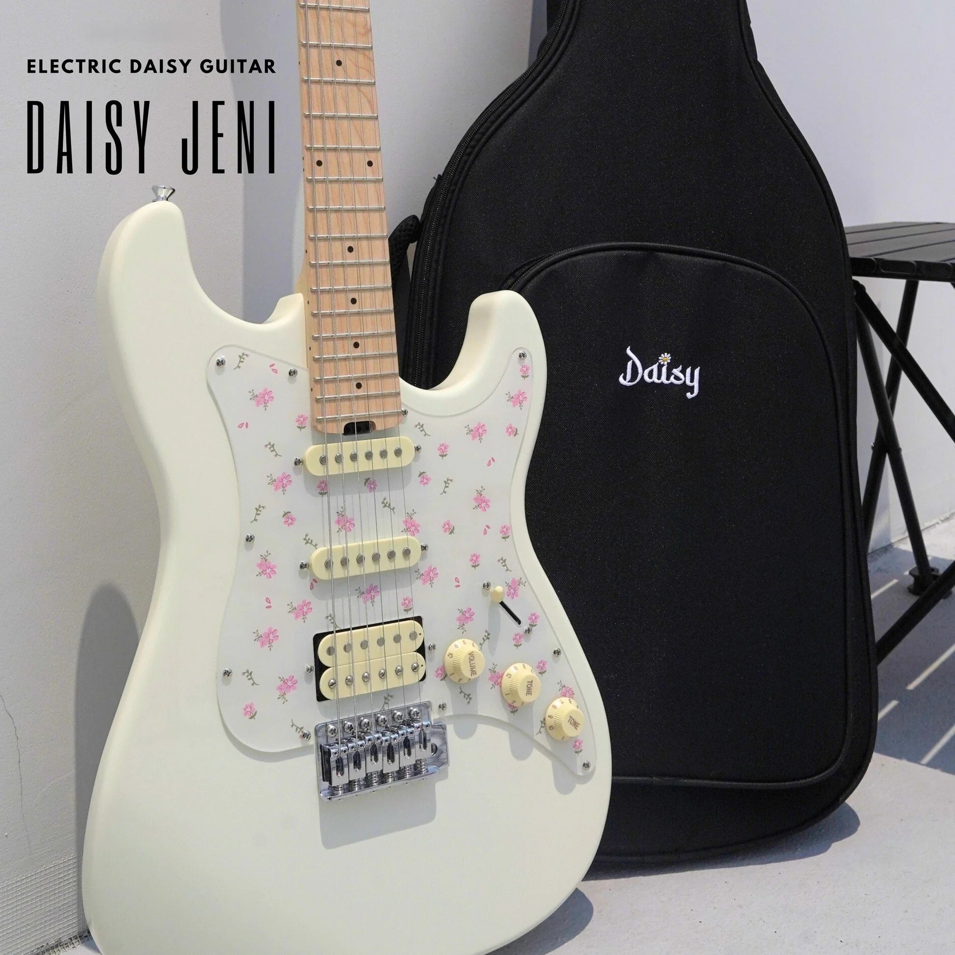 Đàn Guitar Điện Daisy Jeni E200 HSS Electric Guitar, Maple Fingerboard