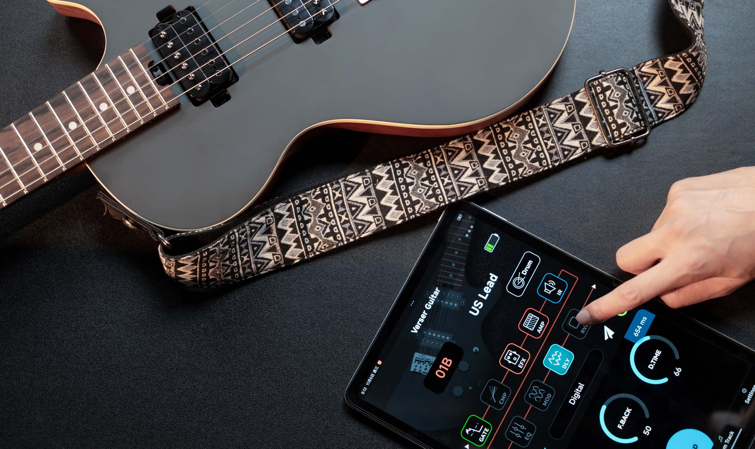 Đàn Guitar Điện Soran Verser HH Electric Guitar, Rosewood Fingerboard, Gray