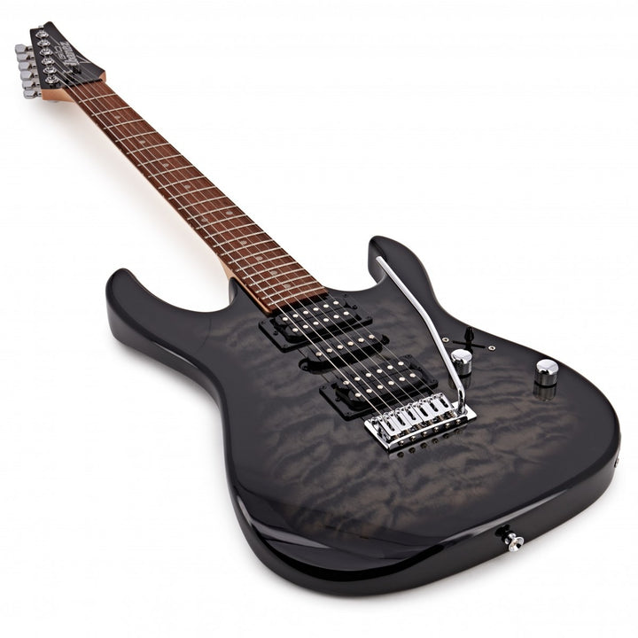 Ibanez GRX70QA GIO, Transparent Black Sunburst