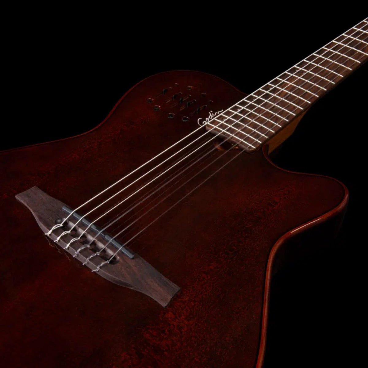 Đàn Guitar Điện Godin Multiac Mundial, Kanyon Burst