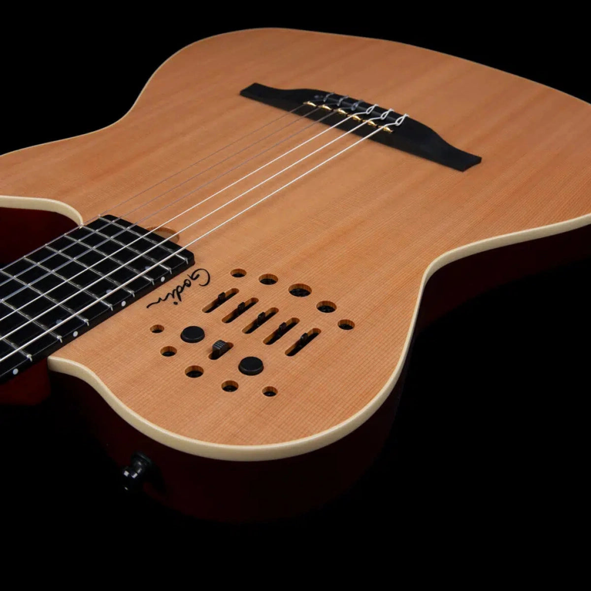Đàn Guitar Điện Godin ACS Nylon Natural SG, Natural