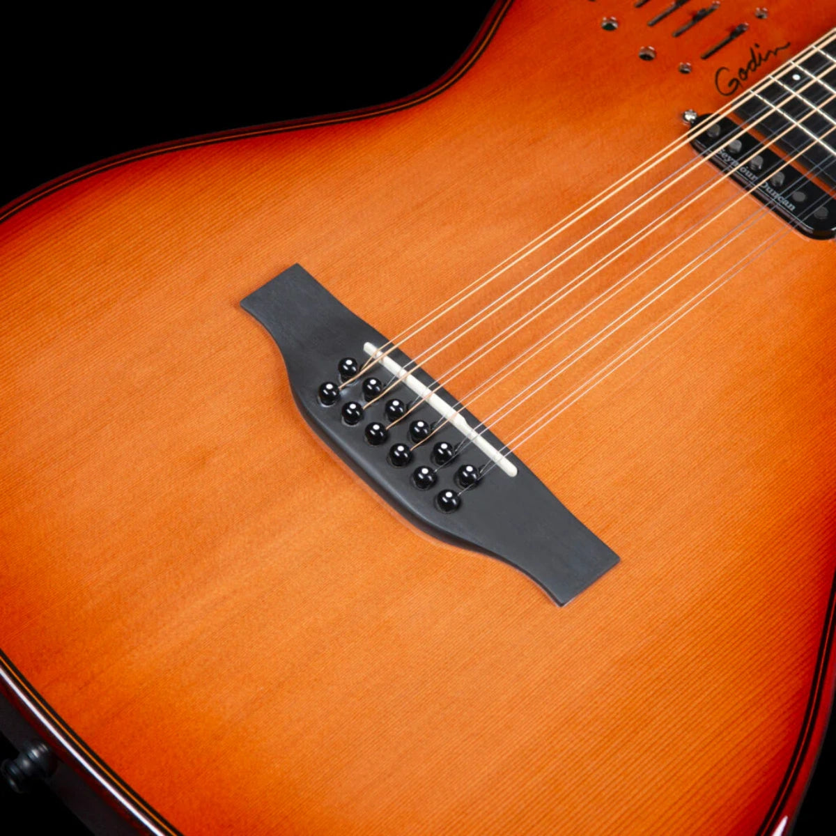Đàn Guitar Điện Godin A12 Ultra Dlx Lightburst