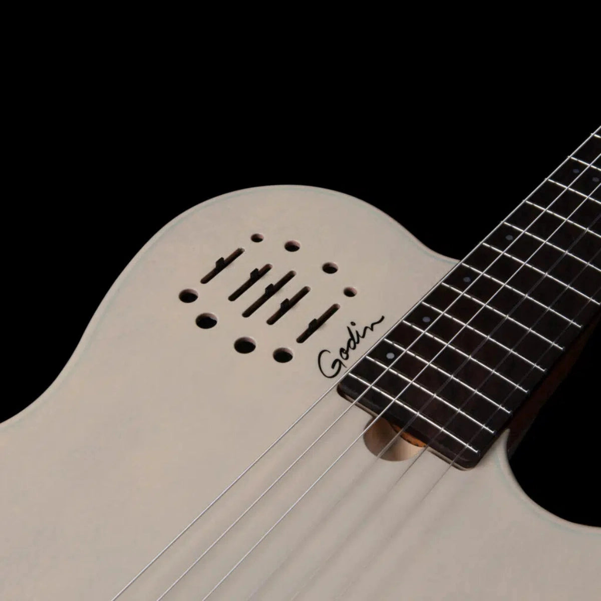 Đàn Guitar Điện Godin Multiac Mundial Ozark, Cream